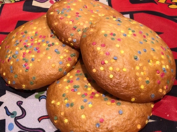 Mini confetti eierkoek